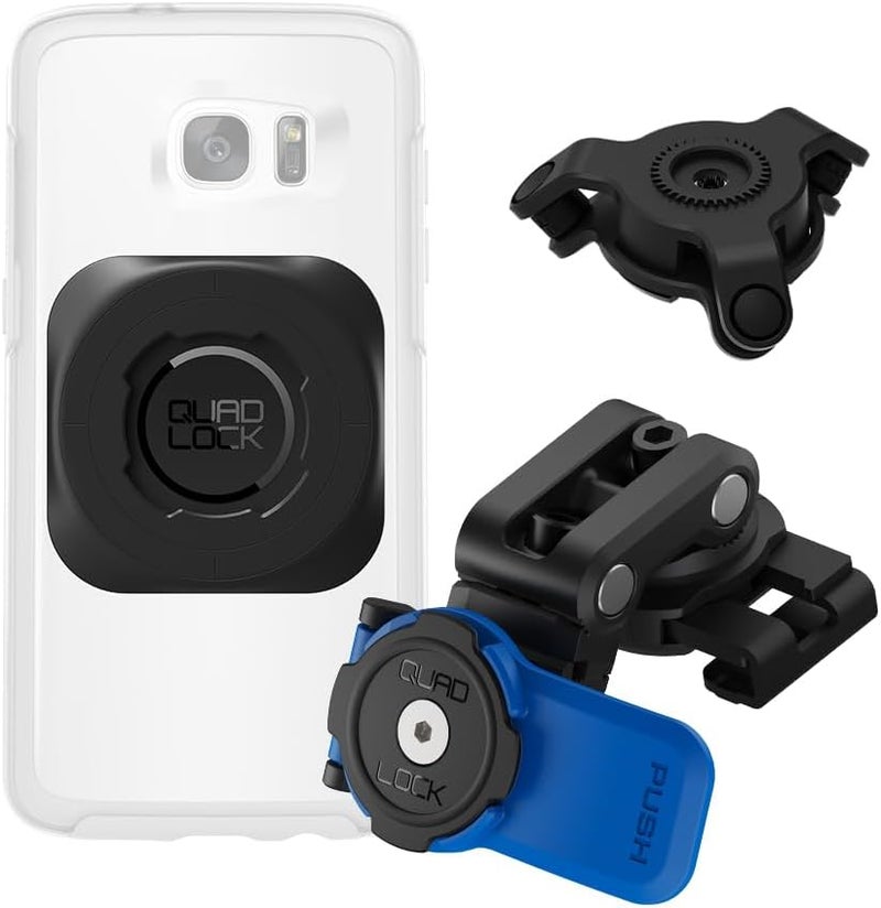 QUAD LOCK Brake Reservoir Motorcycle Phone Mount Kit with Vibration Dampener and MAG Universal Adaptor - Image 1